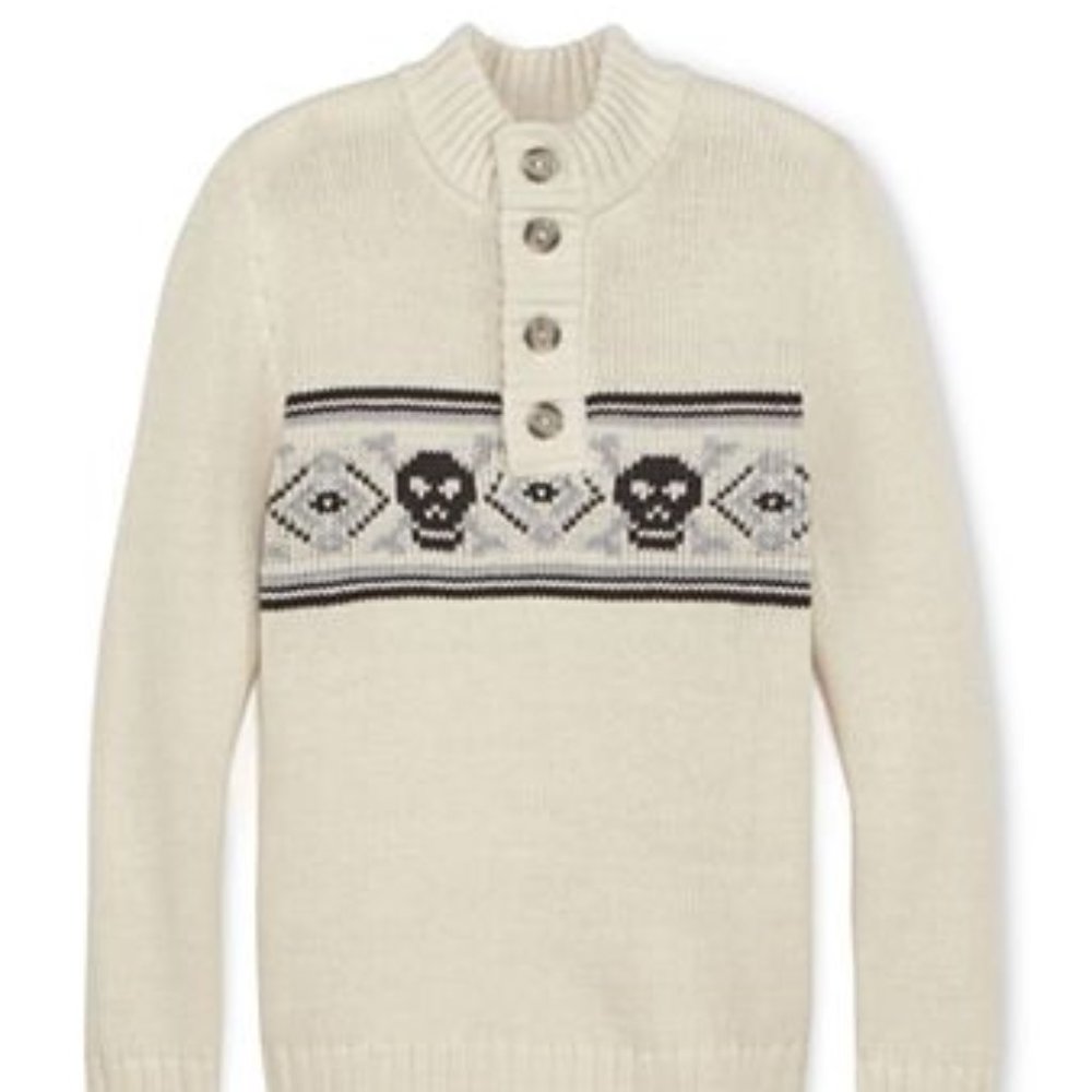 Arizona Jean Co. Ivory Henley Sweater - Picture 4 of 4